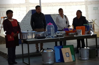 Presidenta del SMDIF entrega utensilios a desayunador del kínder “Guadalupe Bernal”