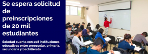 Soledad cuenta con 208 instituciones educativas entre preescolar, primaria, secundaria y bachillerato